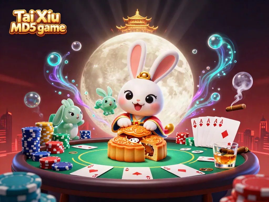Experience thrilling gameplay in the Tài Xỉu MD5 game featuring vibrant characters and rich casino elements.