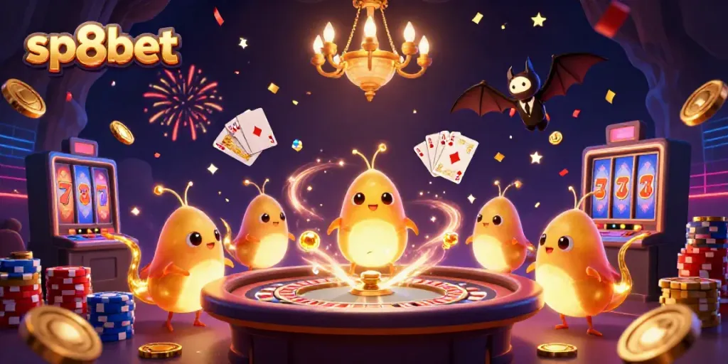 Light up your gaming experience at sp8bet casino with vibrant glowworms and thrilling gameplay.
