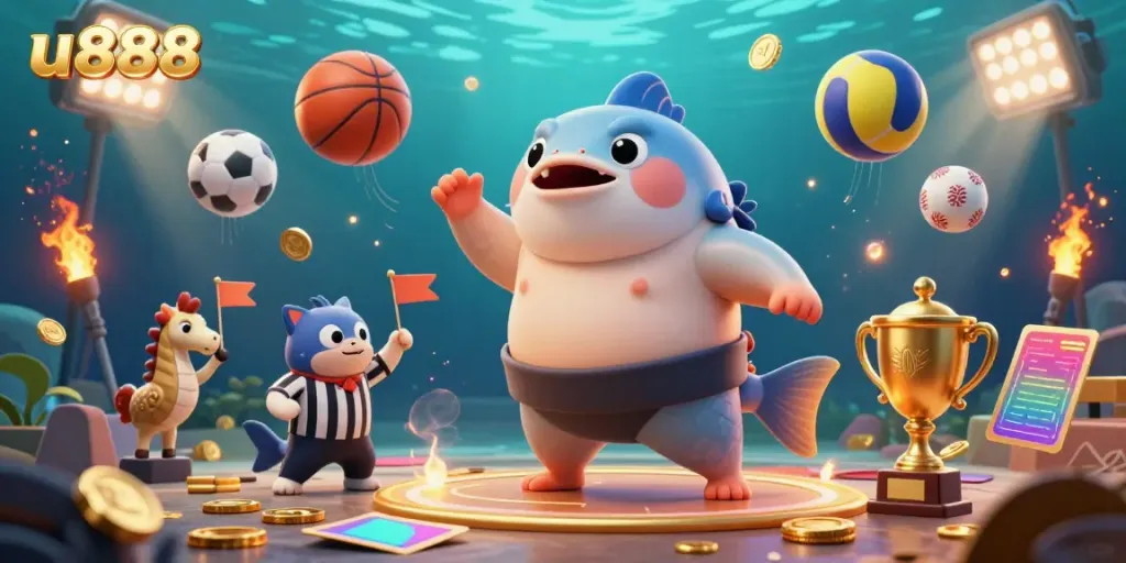 Bet on u888 with thrilling underwater games featuring dynamic characters and exciting animations.