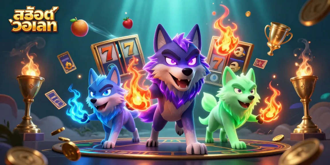 Experience dynamic gameplay with สล็อตวอเลท featuring exciting slots and vibrant 3D illustrations.